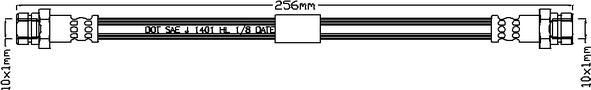 Juratek JBH1153 - Bremžu šļūtene autodraugiem.lv