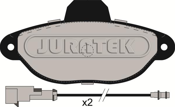 Juratek JCP925 - Bremžu uzliku kompl., Disku bremzes autodraugiem.lv