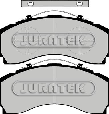 Juratek JCP1004 - Bremžu uzliku kompl., Disku bremzes autodraugiem.lv