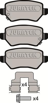 Juratek JCP8082 - Bremžu uzliku kompl., Disku bremzes autodraugiem.lv