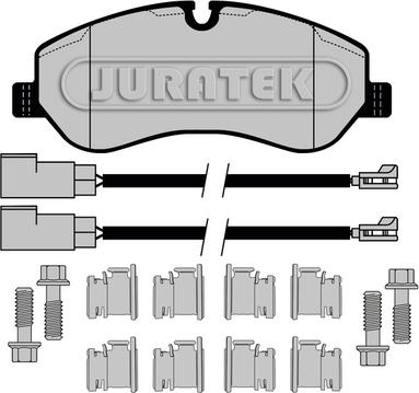 Juratek JCP8039 - Bremžu uzliku kompl., Disku bremzes autodraugiem.lv