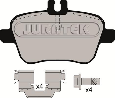 Juratek JCP8134 - Bremžu uzliku kompl., Disku bremzes autodraugiem.lv