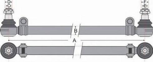 Juratek JSS1463 - Stūres šķērsstiepnis autodraugiem.lv