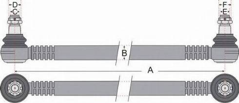 Juratek JSS1432 - Stūres šķērsstiepnis autodraugiem.lv