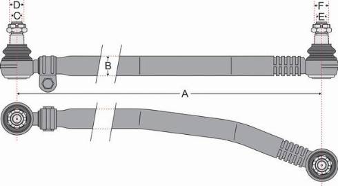 Juratek JSS1505A - Stūres šķērsstiepnis autodraugiem.lv