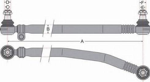 Juratek JSS1505 - Stūres šķērsstiepnis autodraugiem.lv