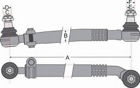 Juratek JSS1520 - Stūres šķērsstiepnis autodraugiem.lv