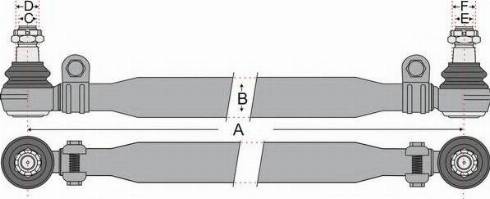 Juratek JSS1622 - Stūres šķērsstiepnis autodraugiem.lv