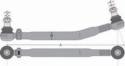 Juratek JSS1805 - Stūres šķērsstiepnis autodraugiem.lv