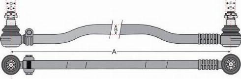 Juratek JSS1302 - Stūres šķērsstiepnis autodraugiem.lv