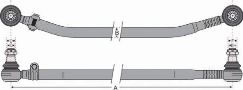 Juratek JSS1319A - Stūres šķērsstiepnis autodraugiem.lv