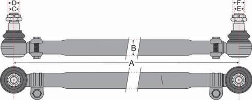 Juratek JSS1713A - Stūres šķērsstiepnis autodraugiem.lv