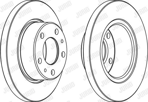 Jurid 569104J-1 - Bremžu diski autodraugiem.lv