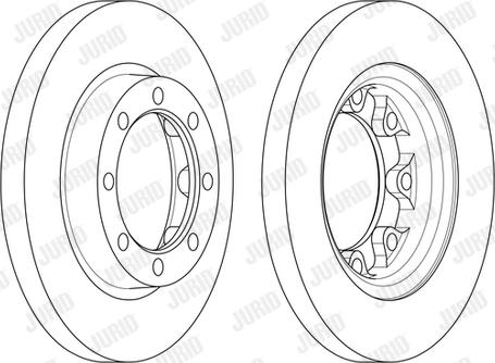 Jurid 569247J - Bremžu diski autodraugiem.lv