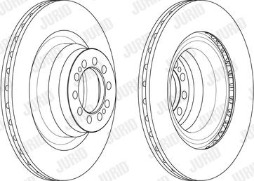 Jurid 569253J - Bremžu diski autodraugiem.lv