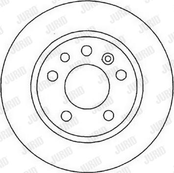 Jurid 561962JC-1 - Bremžu diski autodraugiem.lv