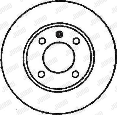 Brembo 08.5501.10 - Bremžu diski autodraugiem.lv