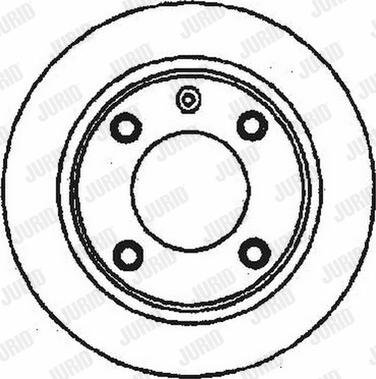 Jurid 561704J-1 - Bremžu diski autodraugiem.lv