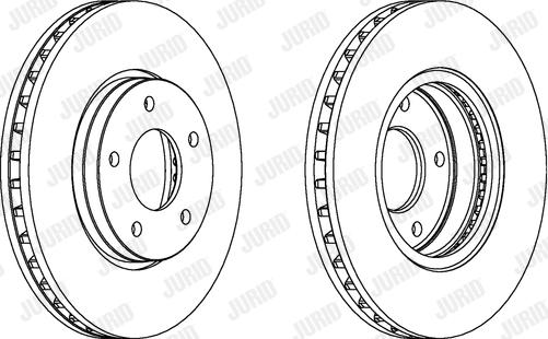 Jurid 563098JC - Bremžu diski autodraugiem.lv