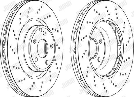 Jurid 563016JC-1 - Bremžu diski autodraugiem.lv