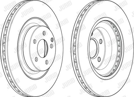 Jurid 563012JC-1 - Bremžu diski autodraugiem.lv
