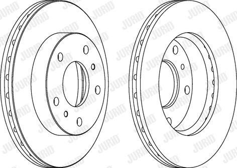 Jurid 563077JC - Bremžu diski autodraugiem.lv