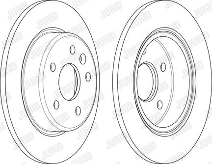 Jurid 563143JC - Bremžu diski autodraugiem.lv