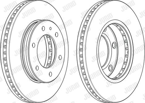 Jurid 563116JC-1 - Bremžu diski autodraugiem.lv