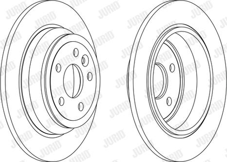 Jurid 563184JC - Bremžu diski autodraugiem.lv