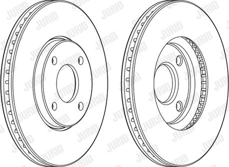 Jurid 563132JC - Bremžu diski autodraugiem.lv
