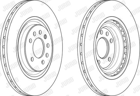 Jurid 563173JC-1 - Bremžu diski autodraugiem.lv