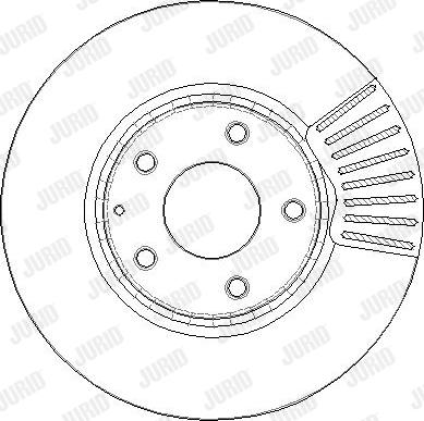 Jurid 563356JC-1 - Bremžu diski autodraugiem.lv
