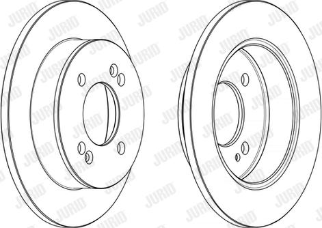 Jurid 563219JC-1 - Bremžu diski autodraugiem.lv