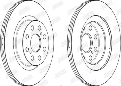 Jurid 563222JC - Bremžu diski autodraugiem.lv