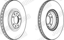 Jurid 562943JC - Bremžu diski autodraugiem.lv