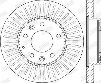 Jurid 562446J-1 - Bremžu diski autodraugiem.lv