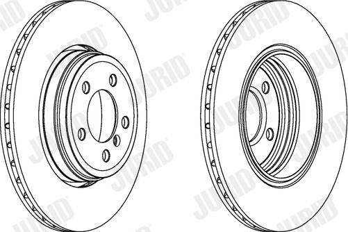 Jurid 562437J-1 - Bremžu diski autodraugiem.lv