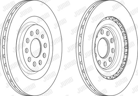 Jurid 562597J-1 - Bremžu diski autodraugiem.lv
