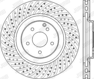 Jurid 562569JC - Bremžu diski autodraugiem.lv