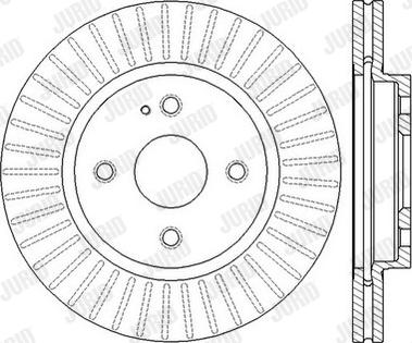Jurid 562564JC-1 - Bremžu diski autodraugiem.lv