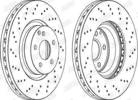 Jurid 562567JC-1 - Bremžu diski autodraugiem.lv
