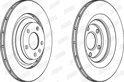 Jurid 562512JC - Bremžu diski autodraugiem.lv
