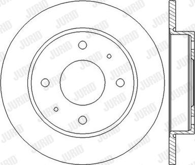 Jurid 562574JC - Bremžu diski autodraugiem.lv