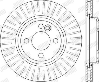 Jurid 562570JC - Bremžu diski autodraugiem.lv