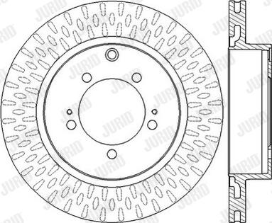Jurid 562571J-1 - Bremžu diski autodraugiem.lv