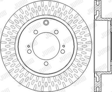 Jurid 562571JC - Bremžu diski autodraugiem.lv