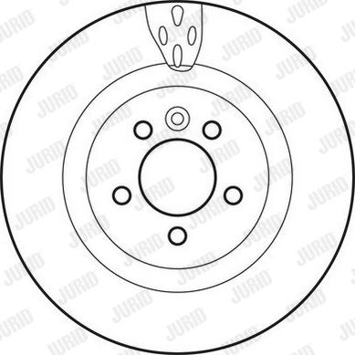 Jurid 562654JC - Bremžu diski autodraugiem.lv