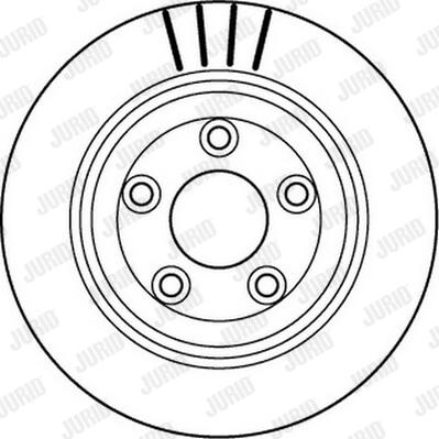 Jurid 562146JC-1 - Bremžu diski autodraugiem.lv