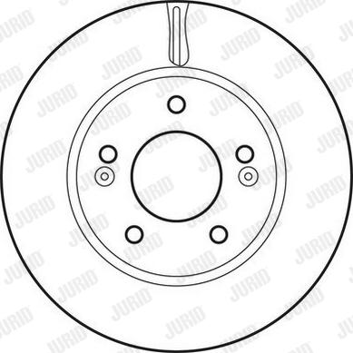 Jurid 562817JC - Bremžu diski autodraugiem.lv