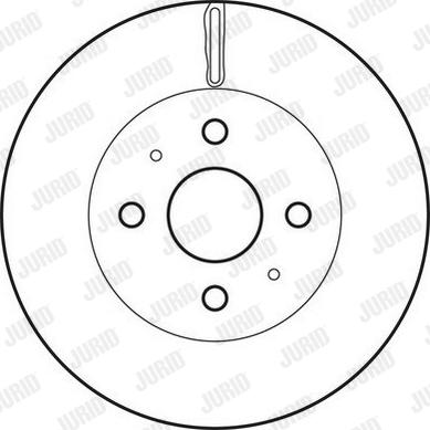 Jurid 562832JC - Bremžu diski autodraugiem.lv